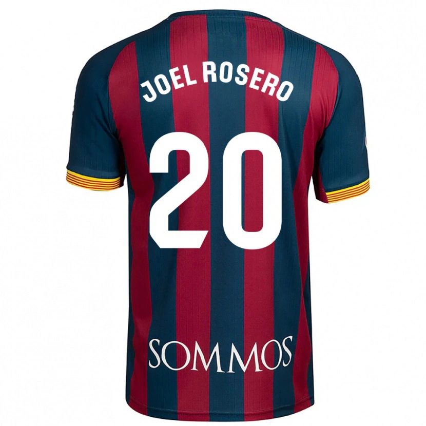 Danxen Kvinder Alexis Joel Rosero #20 Navy Blå Rød Hjemmebane Spillertrøjer 2025/26 Trøje T-Shirt