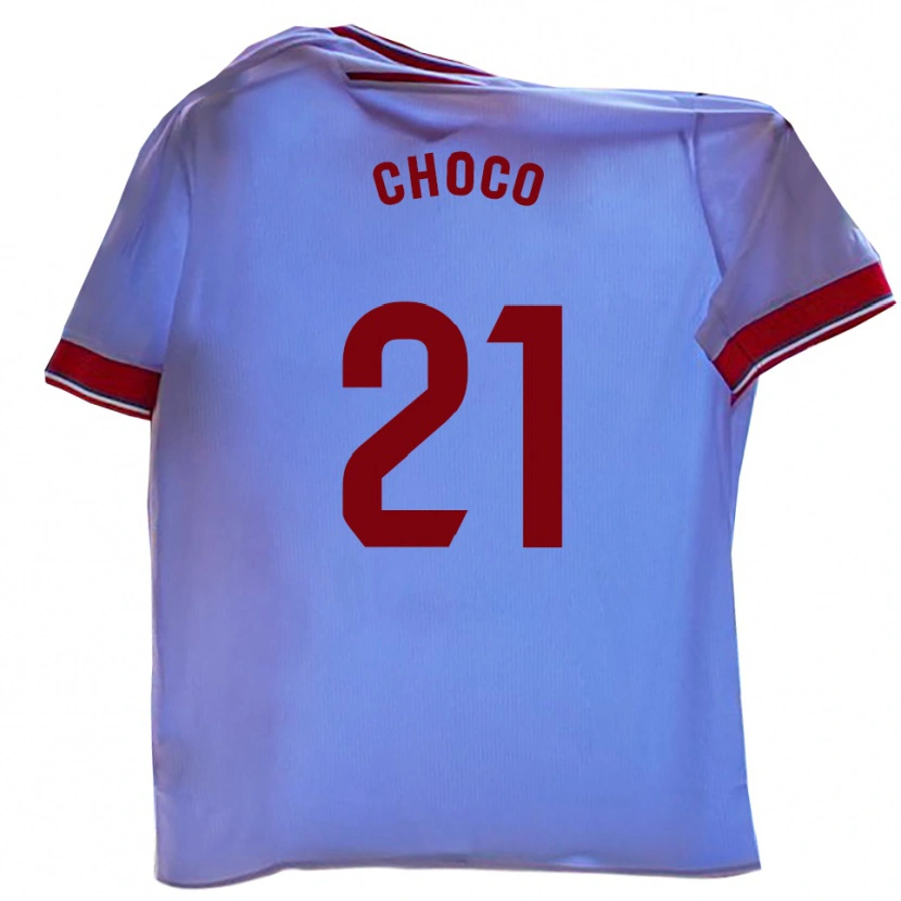 Danxen Kvinder Álvaro Choco #21 Hvid Rød Hjemmebane Spillertrøjer 2025/26 Trøje T-Shirt