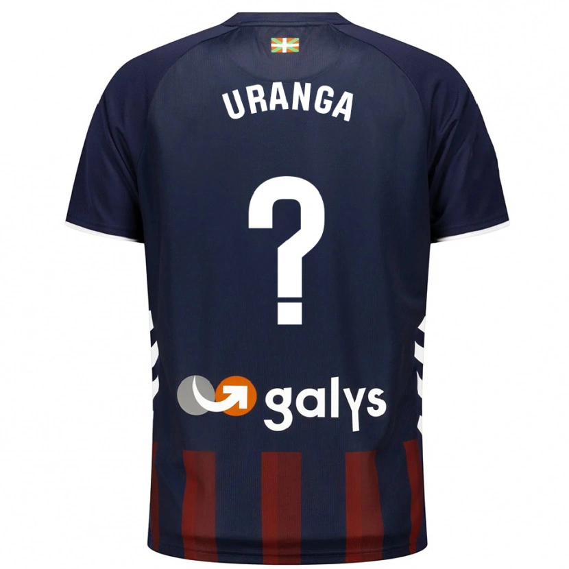 Danxen Kvinder Malen Uranga Callejo #0 Navy Rød Hjemmebane Spillertrøjer 2025/26 Trøje T-Shirt