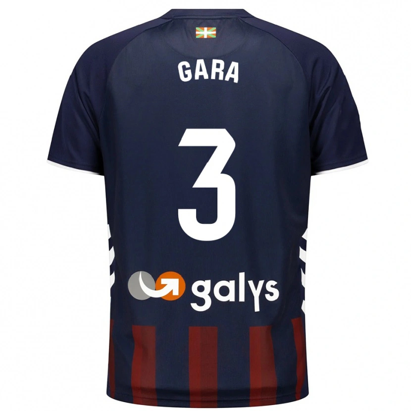 Danxen Kvinder Garazi Facila Giralte #3 Navy Rød Hjemmebane Spillertrøjer 2025/26 Trøje T-Shirt