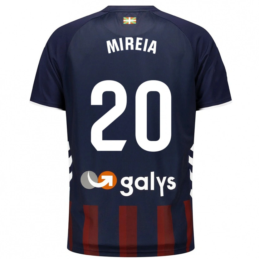 Danxen Kvinder Mireia Masegur Torrent #20 Navy Rød Hjemmebane Spillertrøjer 2025/26 Trøje T-Shirt