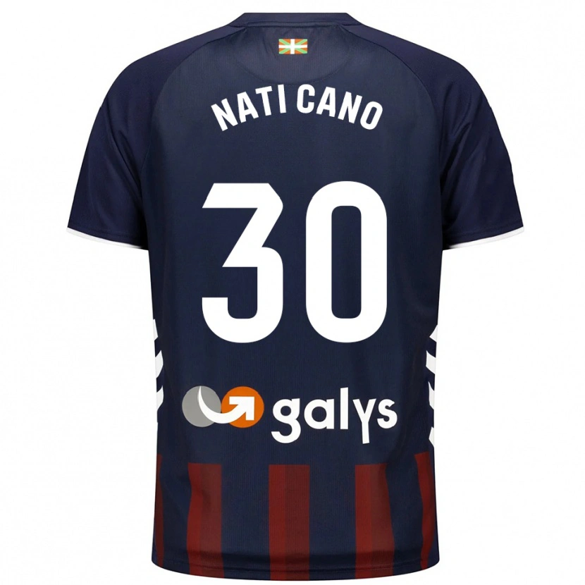 Danxen Kvinder Natividad Cano Cabello #30 Navy Rød Hjemmebane Spillertrøjer 2025/26 Trøje T-Shirt