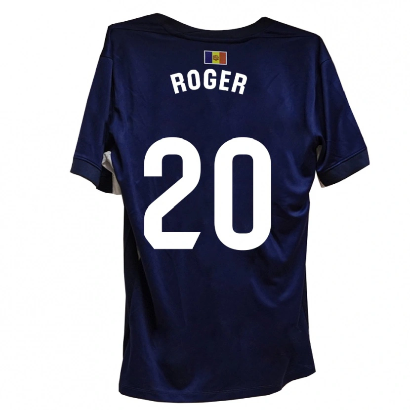Danxen Kvinder Roger #20 Marineblå Hvid Hjemmebane Spillertrøjer 2025/26 Trøje T-Shirt