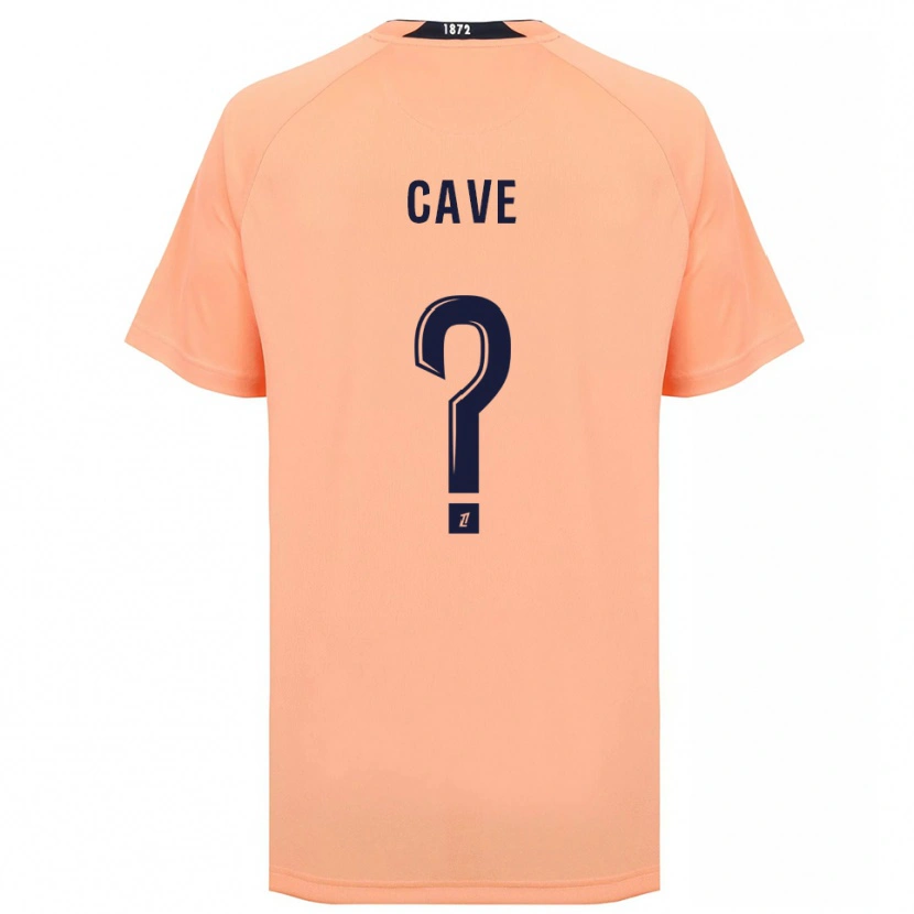Danxen Kvinder Steven Cave #0 Orange Marineblå Udebane Spillertrøjer 2025/26 Trøje T-Shirt