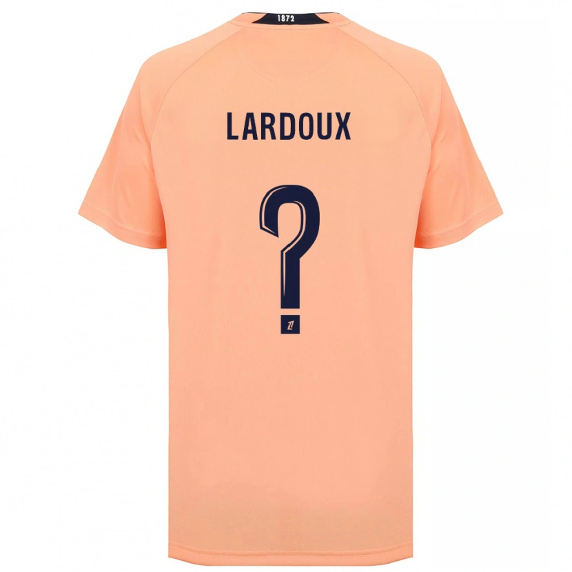 Danxen Kvinder Raphaël Lardoux #0 Orange Marineblå Udebane Spillertrøjer 2025/26 Trøje T-Shirt