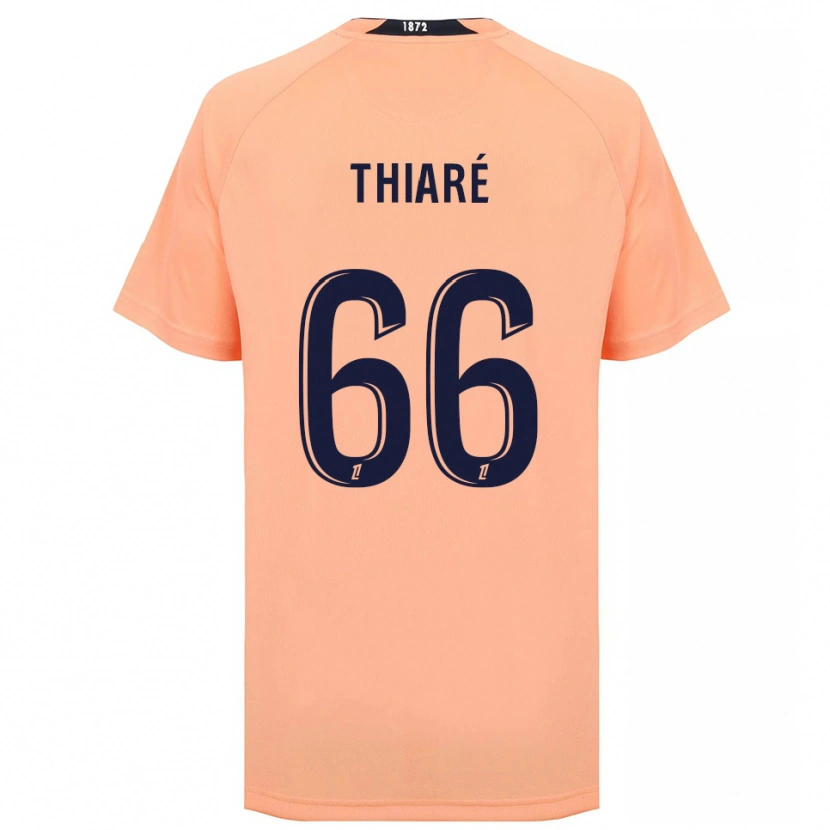 Danxen Kvinder Aliou Thiaré #66 Orange Marineblå Udebane Spillertrøjer 2025/26 Trøje T-Shirt
