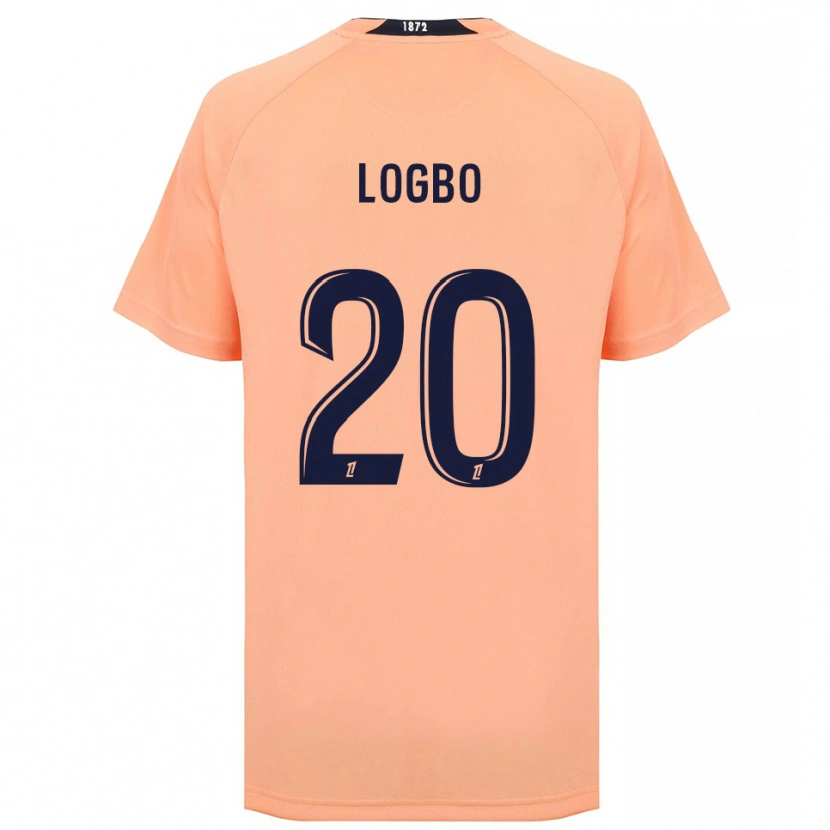 Danxen Kvinder Elysée Logbo #20 Orange Marineblå Udebane Spillertrøjer 2025/26 Trøje T-Shirt