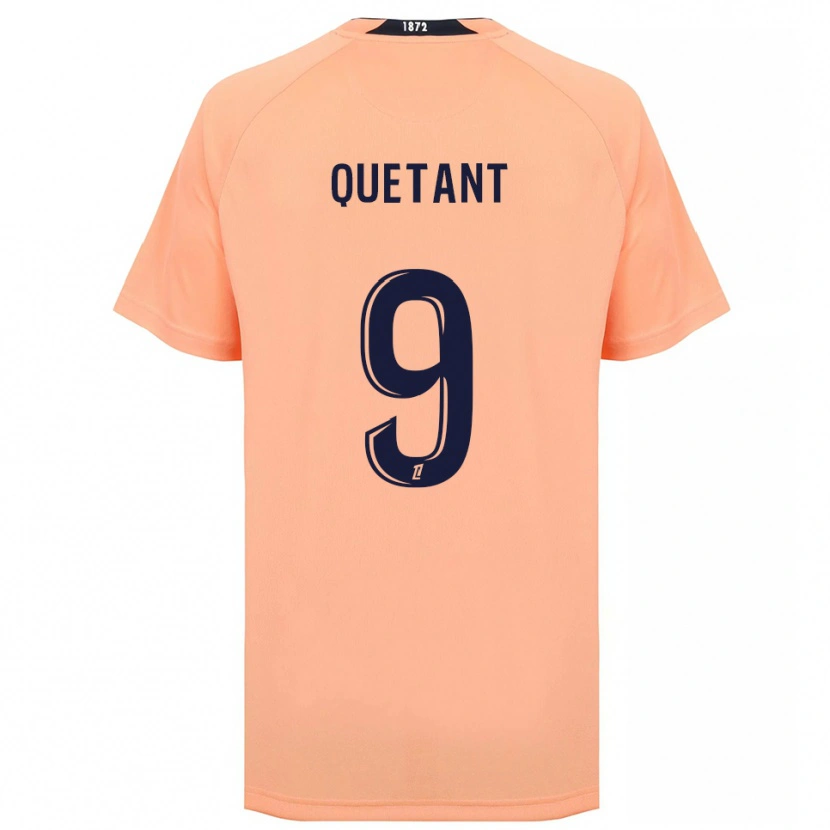 Danxen Kvinder Kenny Quetant #9 Orange Marineblå Udebane Spillertrøjer 2025/26 Trøje T-Shirt