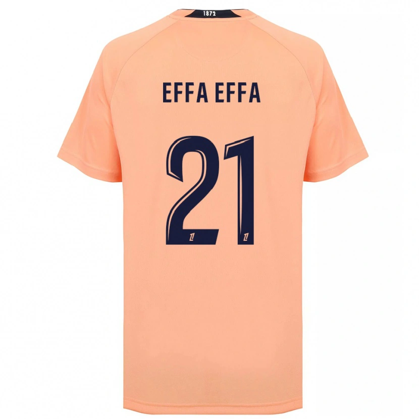 Danxen Kvinder Chancelle Effa Effa #21 Orange Marineblå Udebane Spillertrøjer 2025/26 Trøje T-Shirt