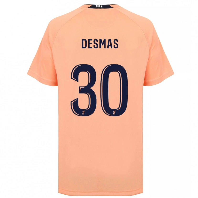Danxen Kvinder Arthur Desmas #30 Orange Marineblå Udebane Spillertrøjer 2025/26 Trøje T-Shirt