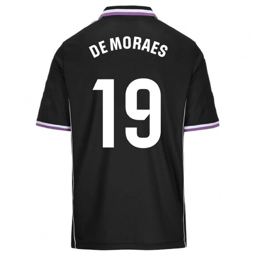 Danxen Kvinder Riki De Moraes #19 Lilla Sort Udebane Spillertrøjer 2025/26 Trøje T-Shirt