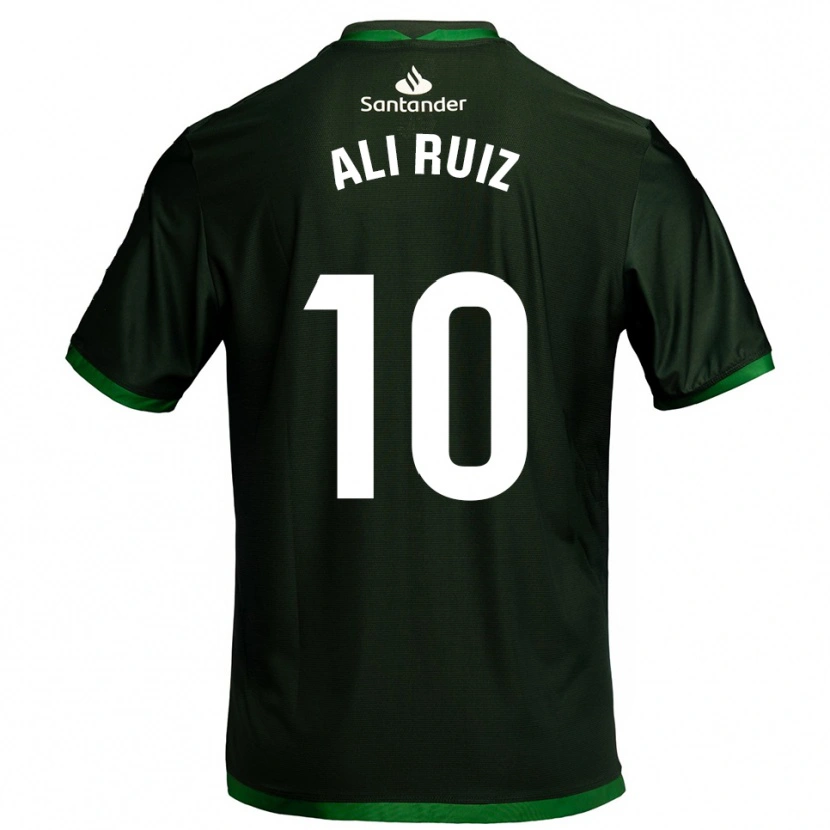 Danxen Kvinder Alicia Ruiz Pascua #10 Mørkegrøn Udebane Spillertrøjer 2025/26 Trøje T-Shirt