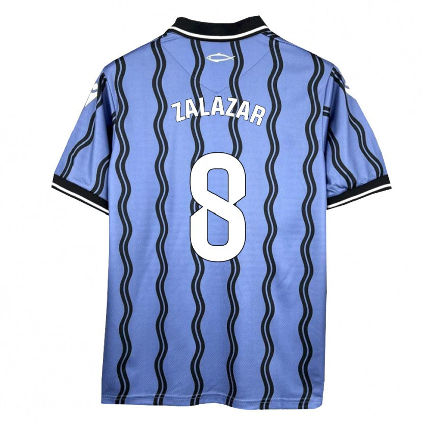 Danxen Kvinder Kuki Zalazar #8 Mørkeblå Sort Udebane Spillertrøjer 2025/26 Trøje T-Shirt