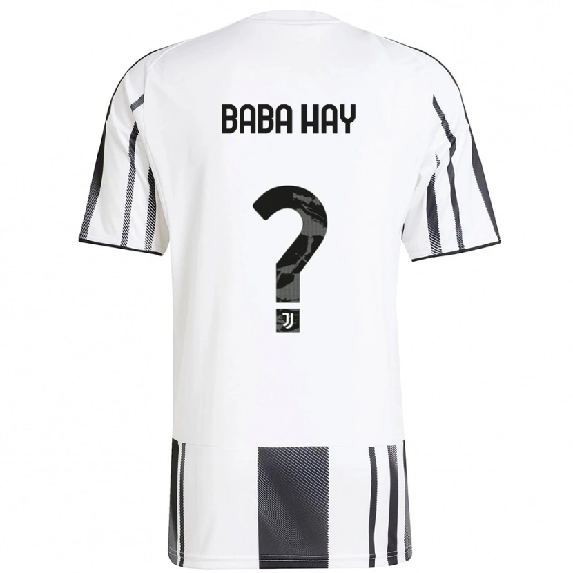 Danxen Børn Amir Baba Hay #0 Hvid Sort Hjemmebane Spillertrøjer 2025/26 Trøje T-Shirt