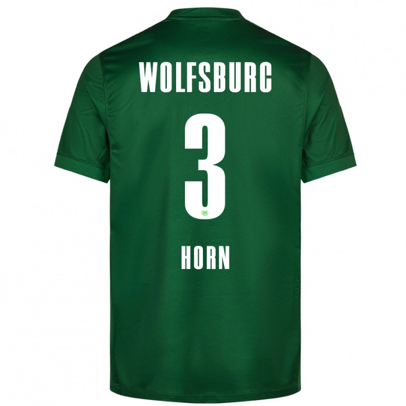 Danxen Børn Noah Horn #3 Grøn Hvid Hjemmebane Spillertrøjer 2025/26 Trøje T-Shirt