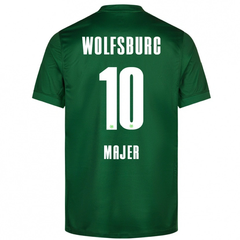 Danxen Børn Lovro Majer #10 Grøn Hvid Hjemmebane Spillertrøjer 2025/26 Trøje T-Shirt