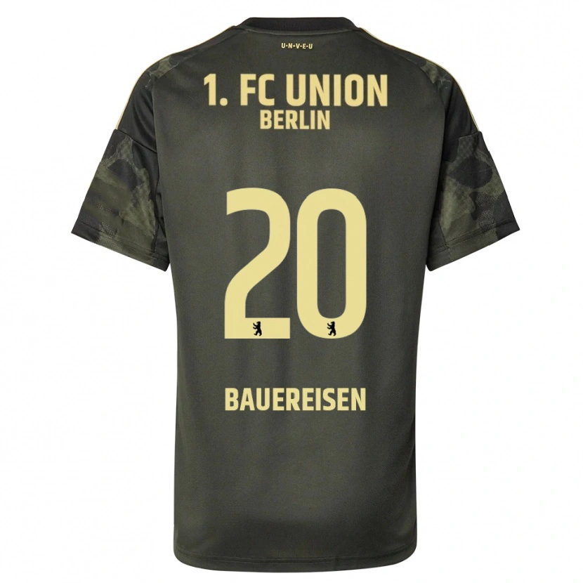 Danxen Børn Nele Bauereisen #20 Mørkegrøn Sort Udebane Spillertrøjer 2025/26 Trøje T-Shirt