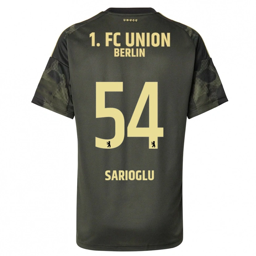 Danxen Børn Defne Sarıoğlu #54 Mørkegrøn Sort Udebane Spillertrøjer 2025/26 Trøje T-Shirt