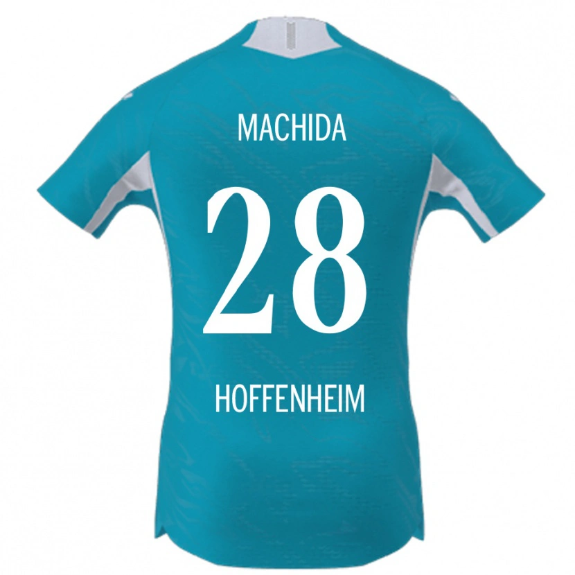 Danxen Børn Koki Machida #28 Lyseblå Udebane Spillertrøjer 2025/26 Trøje T-Shirt