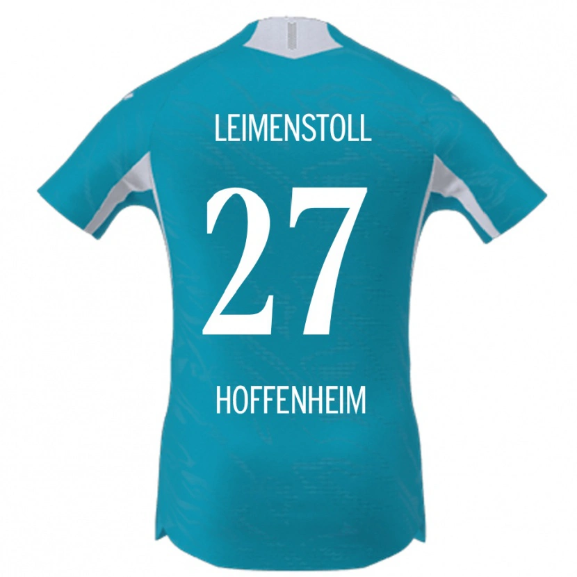 Danxen Børn Vanessa Leimenstoll #27 Lyseblå Udebane Spillertrøjer 2025/26 Trøje T-Shirt