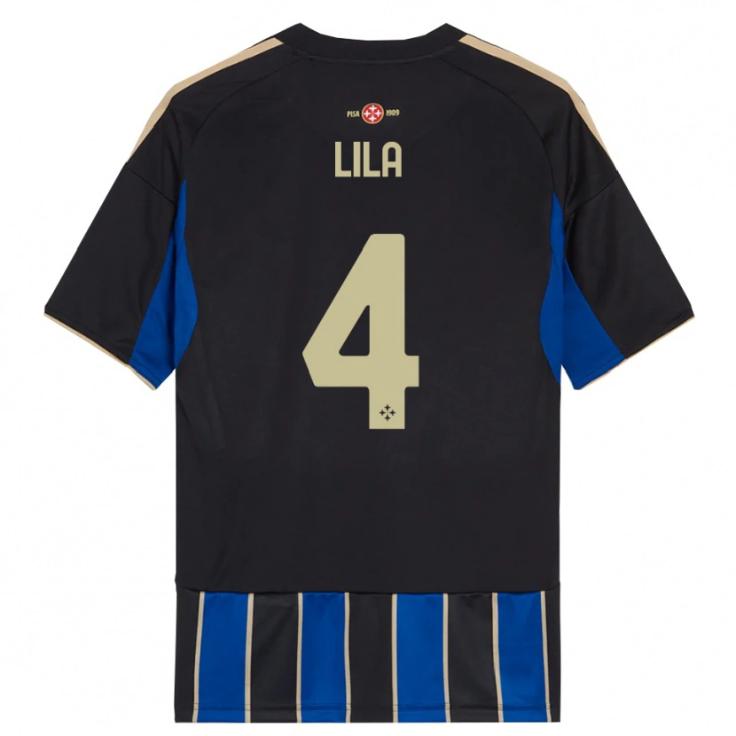 Danxen Mænd Fabjan Lila #4 Sort Blå Hjemmebane Spillertrøjer 2025/26 Trøje T-Shirt