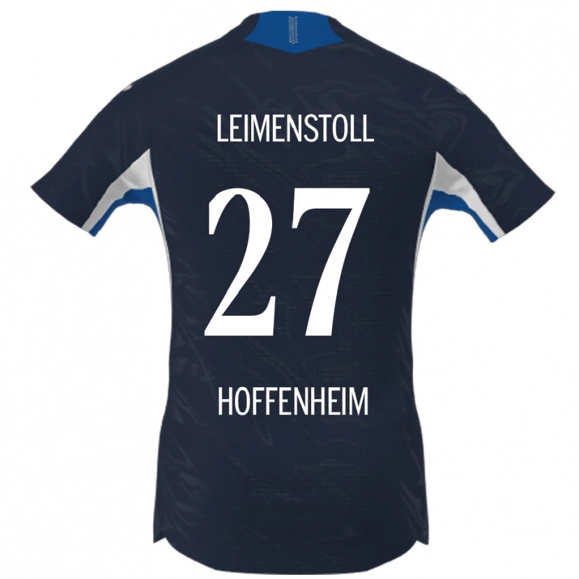 Danxen Mænd Vanessa Leimenstoll #27 Navy Hvid Hjemmebane Spillertrøjer 2025/26 Trøje T-Shirt