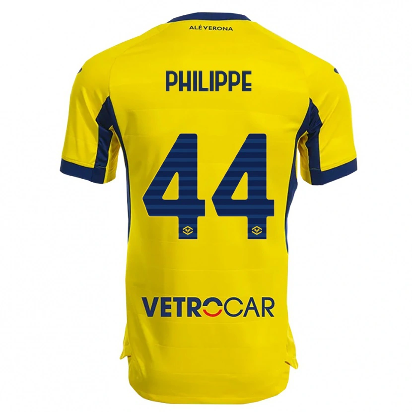 Danxen Mænd Mathis Amanu Philippe #44 Gul Navy Udebane Spillertrøjer 2025/26 Trøje T-Shirt