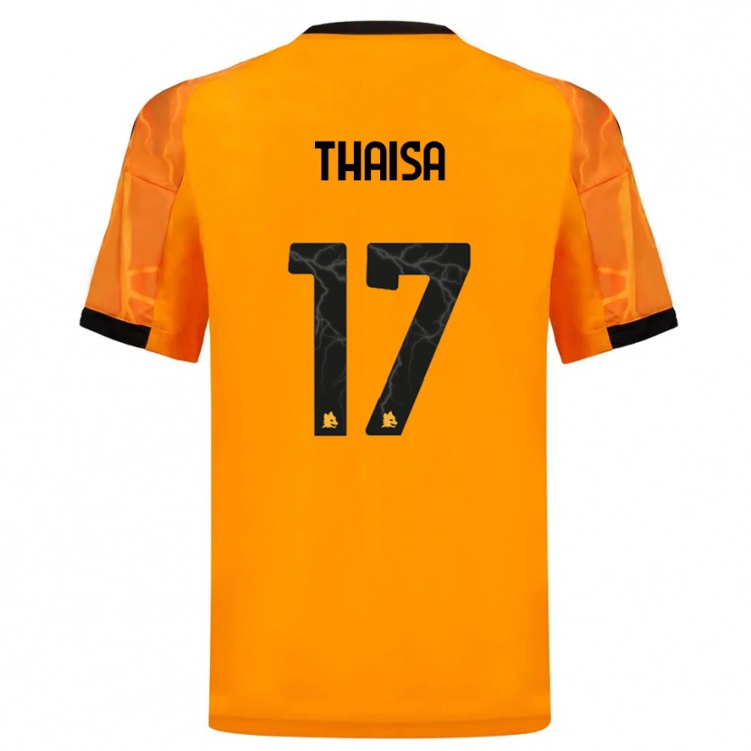 Danxen Mænd Thaisa #17 Orange Sort Udebane Spillertrøjer 2025/26 Trøje T-Shirt