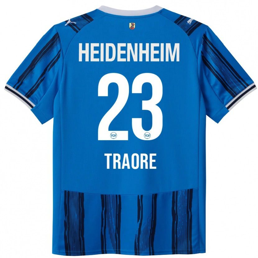 Danxen Mænd Omar Traoré #23 Blå Navy Udebane Spillertrøjer 2025/26 Trøje T-Shirt