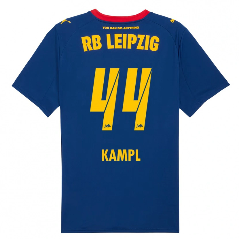 Danxen Mænd Kevin Kampl #44 Navy Rød Udebane Spillertrøjer 2025/26 Trøje T-Shirt