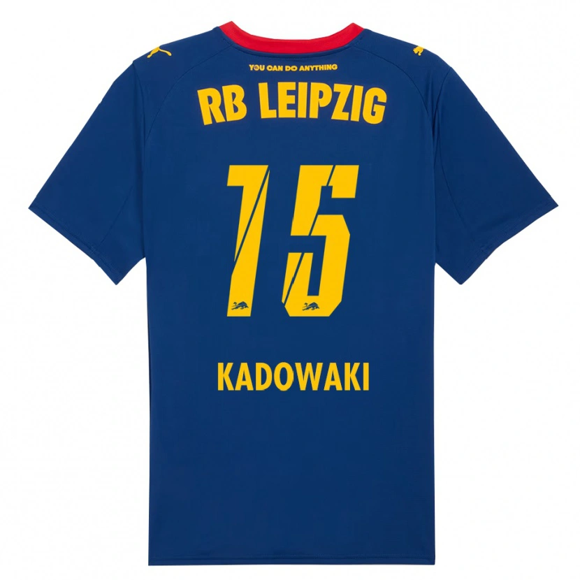 Danxen Mænd Mai Kadowaki #15 Navy Rød Udebane Spillertrøjer 2025/26 Trøje T-Shirt