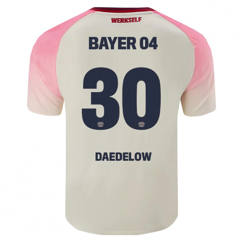 Danxen Mænd Ida Daedelow #30 Pink Off White Udebane Spillertrøjer 2025/26 Trøje T-Shirt