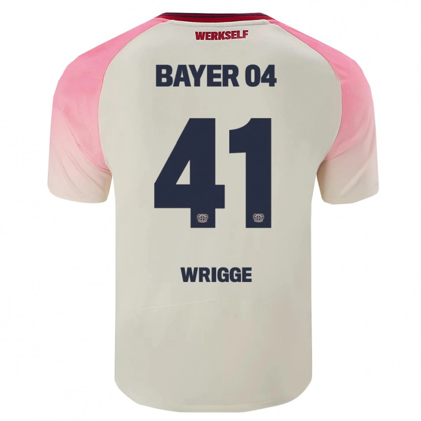 Danxen Mænd Amy Wrigge #41 Pink Off White Udebane Spillertrøjer 2025/26 Trøje T-Shirt