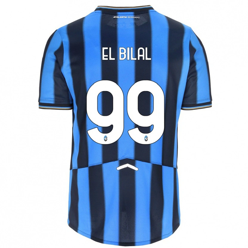 Danxen Kvinder El Bilal Touré #99 Lyseblå Sort Hjemmebane Spillertrøjer 2025/26 Trøje T-Shirt