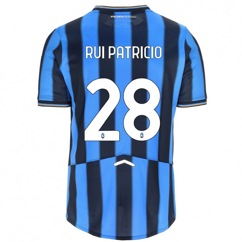 Danxen Kvinder Rui Patricio #28 Lyseblå Sort Hjemmebane Spillertrøjer 2025/26 Trøje T-Shirt