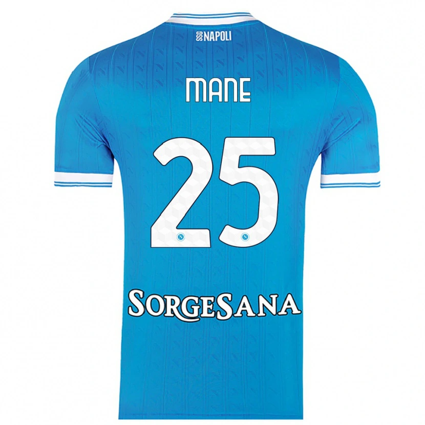 Danxen Kvinder Balla Mousa Mane #25 Lyseblå Hvid Hjemmebane Spillertrøjer 2025/26 Trøje T-Shirt