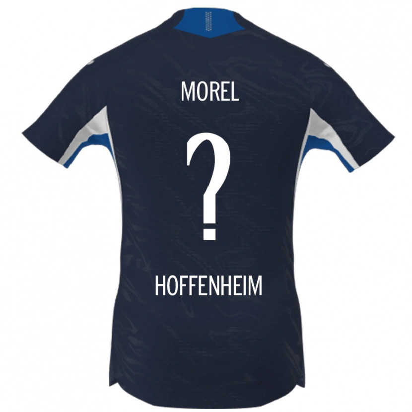 Danxen Kvinder Briek Morel #0 Navy Hvid Hjemmebane Spillertrøjer 2025/26 Trøje T-Shirt