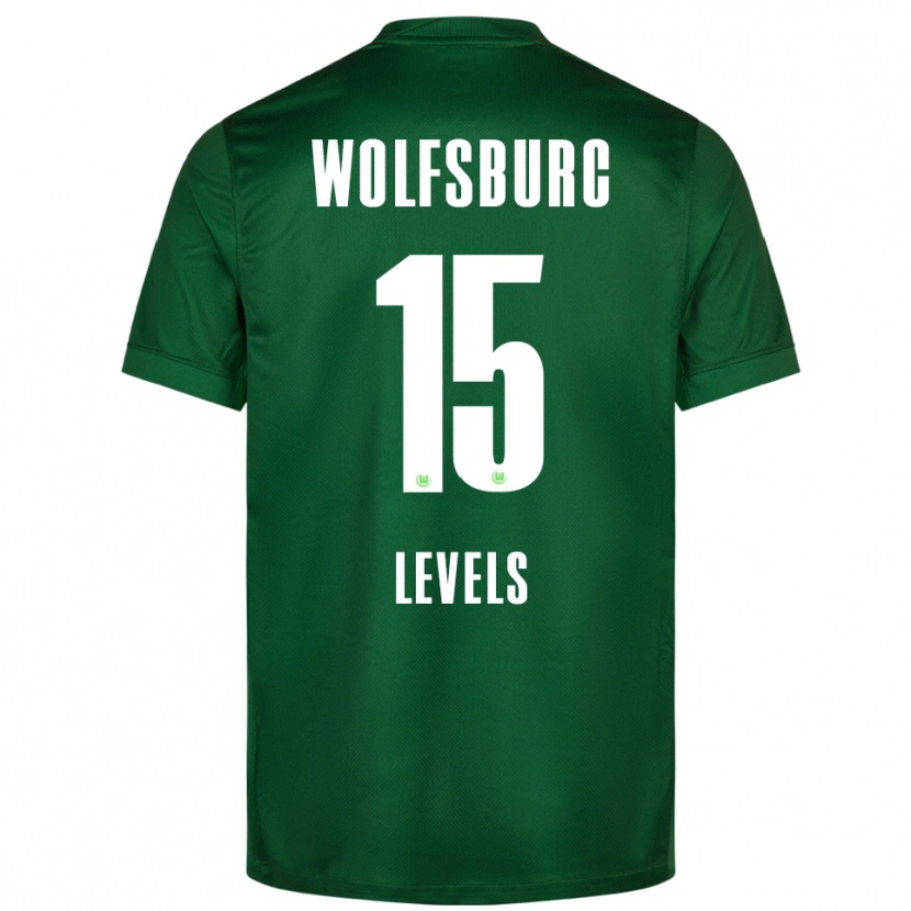 Danxen Kvinder Janou Levels #15 Grøn Hvid Hjemmebane Spillertrøjer 2025/26 Trøje T-Shirt