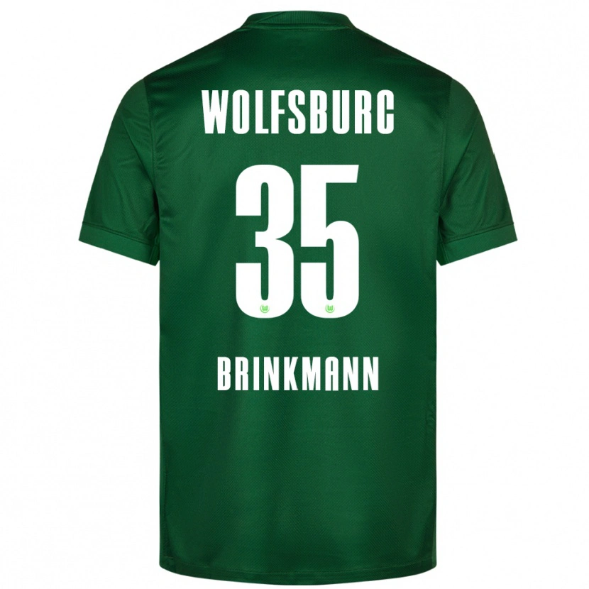 Danxen Kvinder Karla Brinkmann #35 Grøn Hvid Hjemmebane Spillertrøjer 2025/26 Trøje T-Shirt