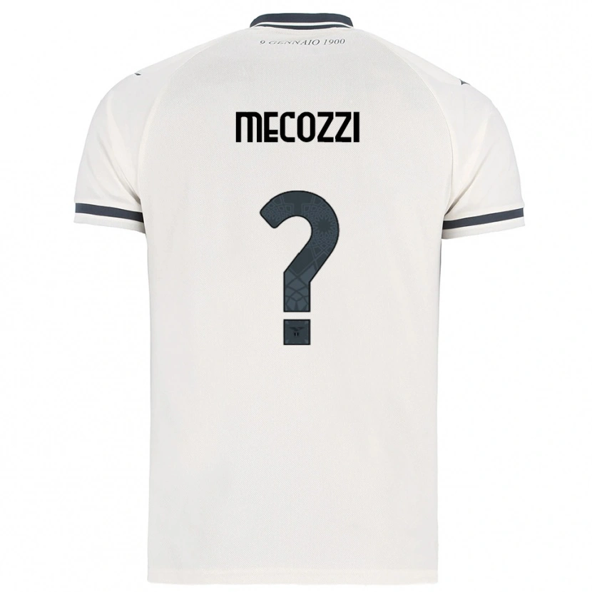 Danxen Kvinder Manuel Mecozzi #0 Hvid Navy Udebane Spillertrøjer 2025/26 Trøje T-Shirt