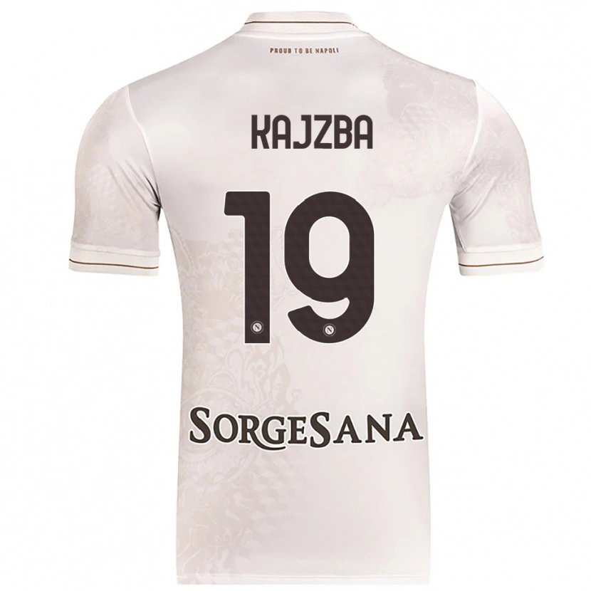 Danxen Kvinder Nina Kajzba #19 Champagne Brun Udebane Spillertrøjer 2025/26 Trøje T-Shirt