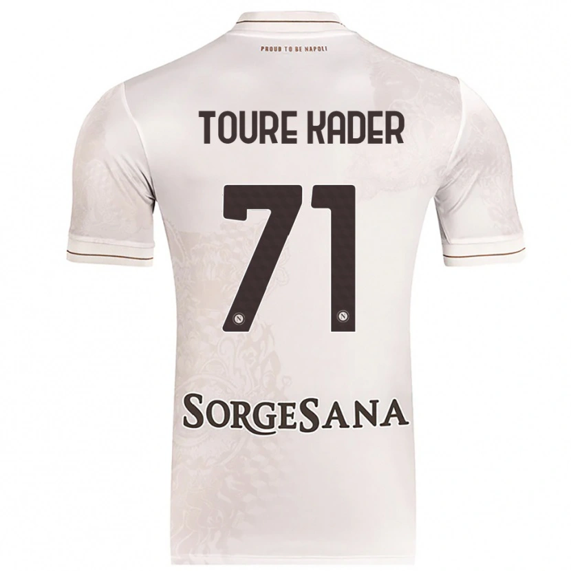 Danxen Kvinder Aziz Toure Kader #71 Champagne Brun Udebane Spillertrøjer 2025/26 Trøje T-Shirt