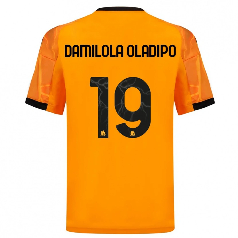Danxen Kvinder Shukurat Damilola Oladipo #19 Orange Sort Udebane Spillertrøjer 2025/26 Trøje T-Shirt