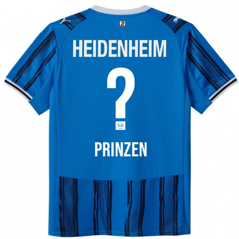 Danxen Kvinder Marlon Prinzen #0 Blå Navy Udebane Spillertrøjer 2025/26 Trøje T-Shirt