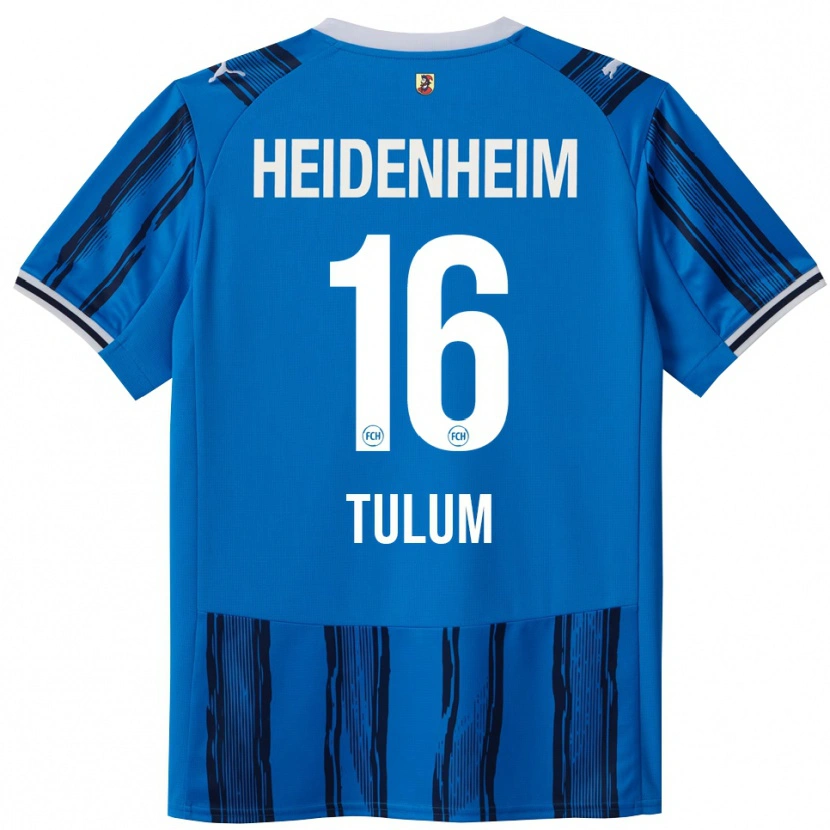 Danxen Kvinder Melih Tulum #16 Blå Navy Udebane Spillertrøjer 2025/26 Trøje T-Shirt