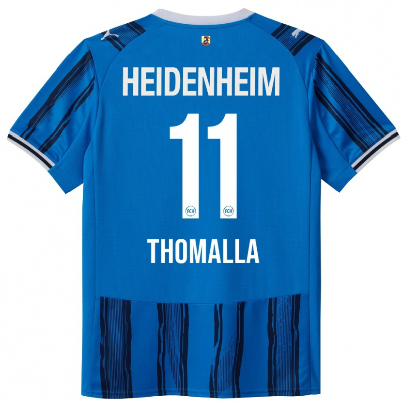 Danxen Kvinder Denis Thomalla #11 Blå Navy Udebane Spillertrøjer 2025/26 Trøje T-Shirt