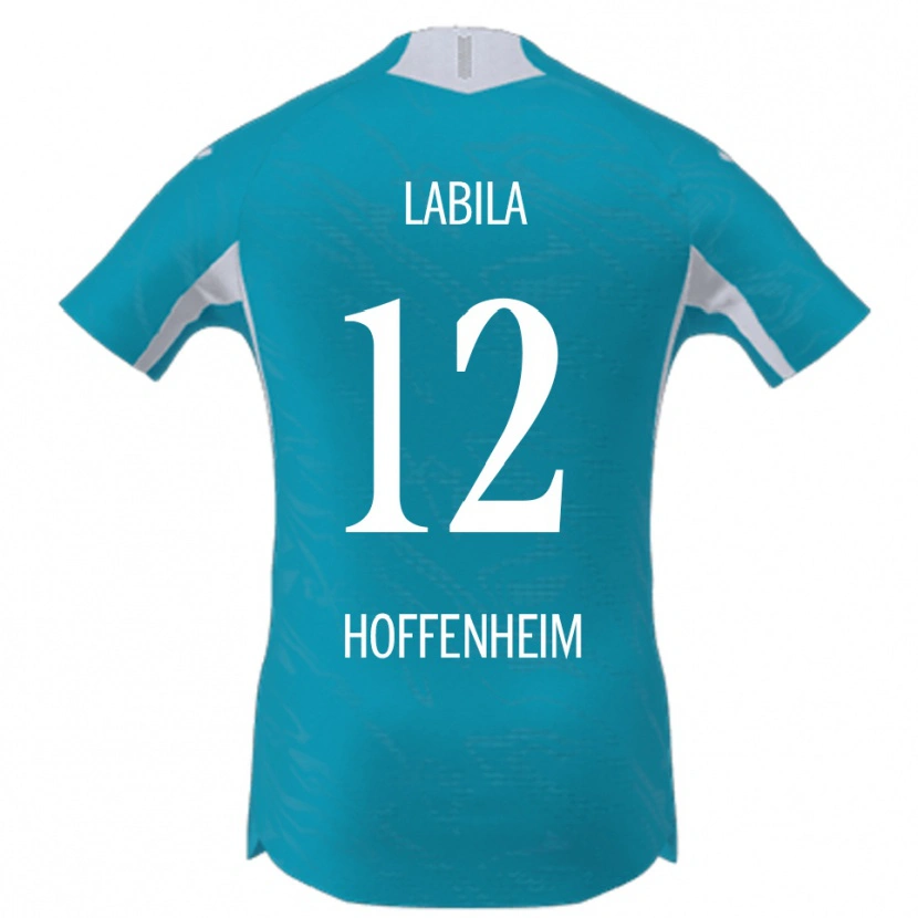 Danxen Kvinder Daniel Labila #12 Lyseblå Udebane Spillertrøjer 2025/26 Trøje T-Shirt