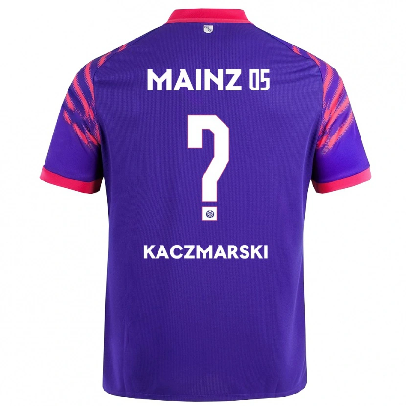 Danxen Kvinder Piotr Kaczmarski #0 Navy Pink Udebane Spillertrøjer 2025/26 Trøje T-Shirt