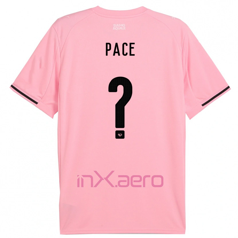 Danxen Børn Andrea Pace #0 Pink Sort Hjemmebane Spillertrøjer 2025/26 Trøje T-Shirt
