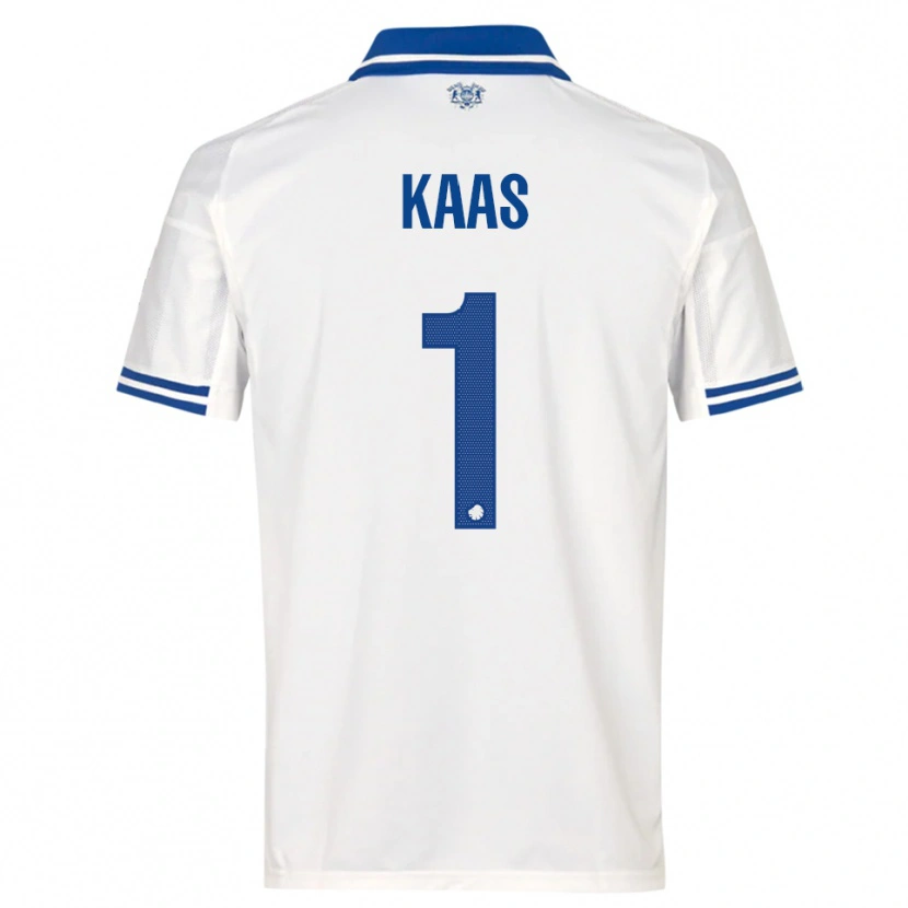 Danxen Børn Anna Kaas #1 Hvid Blå Hjemmebane Spillertrøjer 2025/26 Trøje T-Shirt